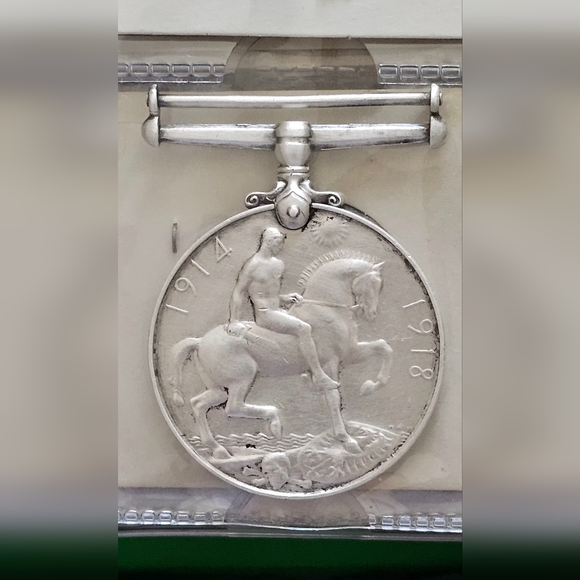 1914-1918 Silver Military Victory Medal Pendant